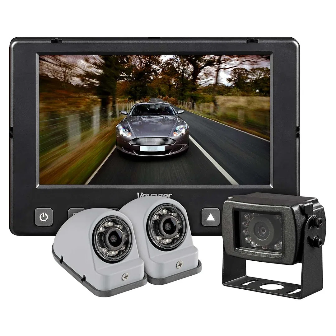 VOS719WPLD3B – ASA Backup Camera, 7 Inch TFT LCD Color Monitor 800 x 450 Monitor Resolution 60 Degree Top/ 70 Degree ...